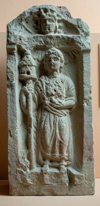 Relief der keltischen Göttin Nantosvelta
