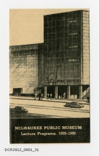 Programm des Milwaukee Public Museum für Vortäge