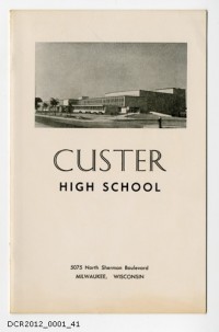 Informationsschrift Custer High School