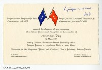 Einladung, American Day 10 May 1975