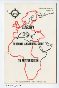 Informationsschrift, USEUCOM’s Personal Awareness Guide to Antiterrorism