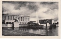 Offizielle Postkarte Ausstellungsgebäude Kaiserslautern