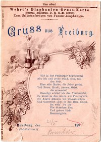 Gruss aus Freiburg.