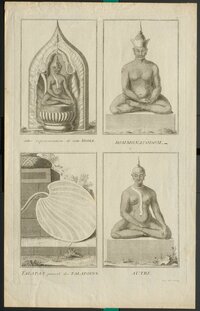 Sommonacodom (Buddha) und Talapat
