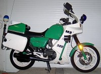 Motorrad MZ 500 RF Polizei