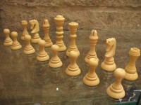 Schachfiguren nach Antoni Gaudi