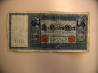Reichsbanknote 100 Mark (lang)
