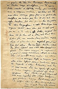Brief von August Hermann Francke an einen Bekannten