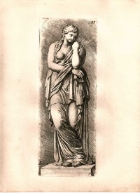 Weibliche Gewandfigur (Medea/Thusnelda)