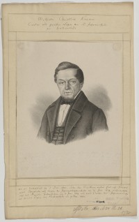 Porträt des Wilhelm Christlieb Krämer
