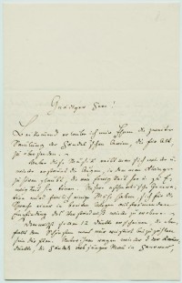 Brief von Robert Franz an Robert von Keudell vom 20.12.1869