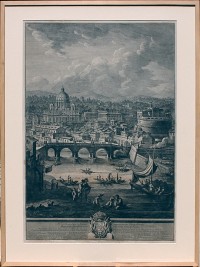 Rom mit Petersdom und Engelsburg