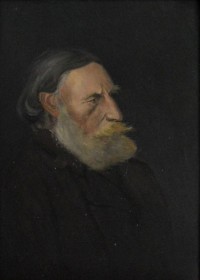 Porträt Friedrich Schmidt (Gemälde von Ewald Engelhardt)
