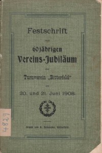 Festschrift Turnverein Bitterfeld, 1908