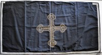 Tuch mit Kreuz aus der Selbständigen Lutherischen Gemeinde Sangerhausen