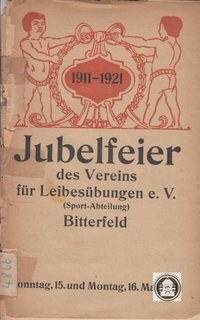 Jubelfeier des VfL Bitterfeld, 1921