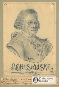 Zeichnung Johann Jacob Reiske