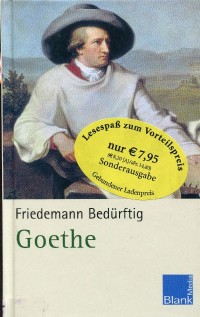 Friedemann Bedürftig, Goethe