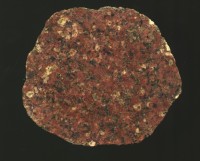 Geschiebe Siljan-Granit