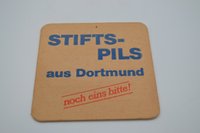 Bierdeckel "Stifts-Pils aus Dortmund"